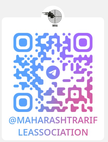 Maharashtra Rifle Association Telegram channel QR code